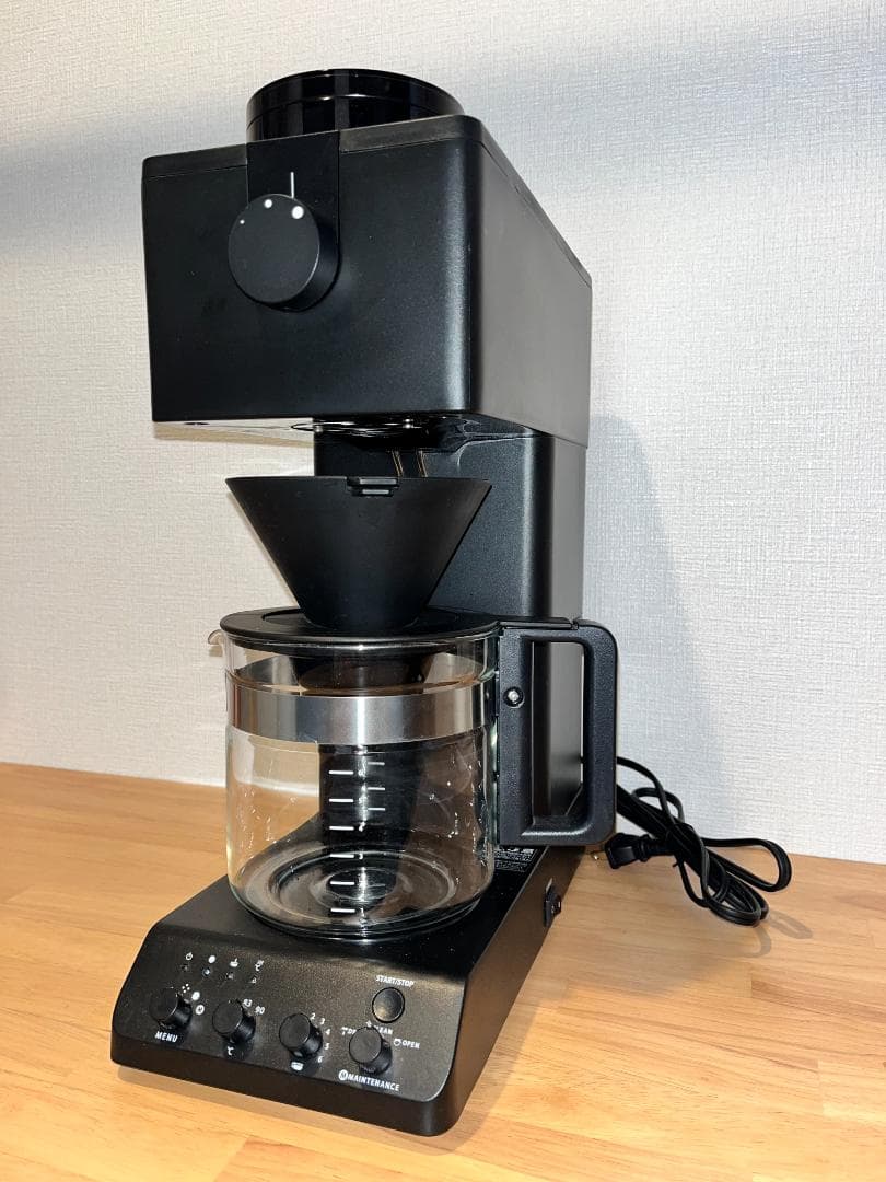 【6/821時まで限定価格】ツインバード 全自動コーヒーメーカー CM-D465