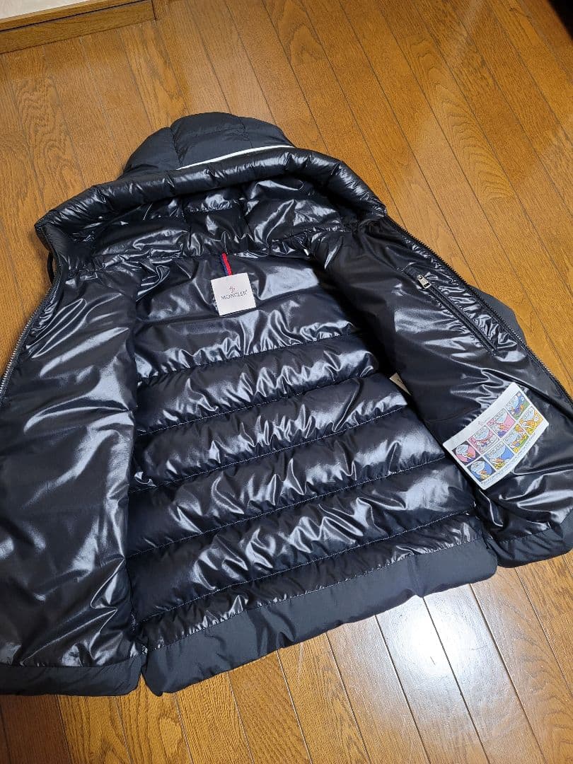 マー。モンクレール　MONCLER　CARDERE　ダウン　ブラック　3
