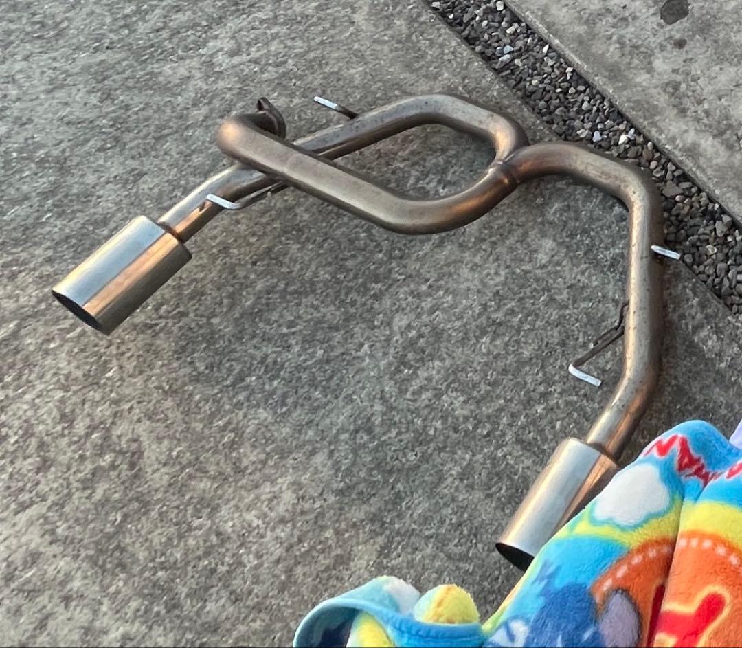 86 BRZ前期専用　ビーフリー　リアストレートマフラー