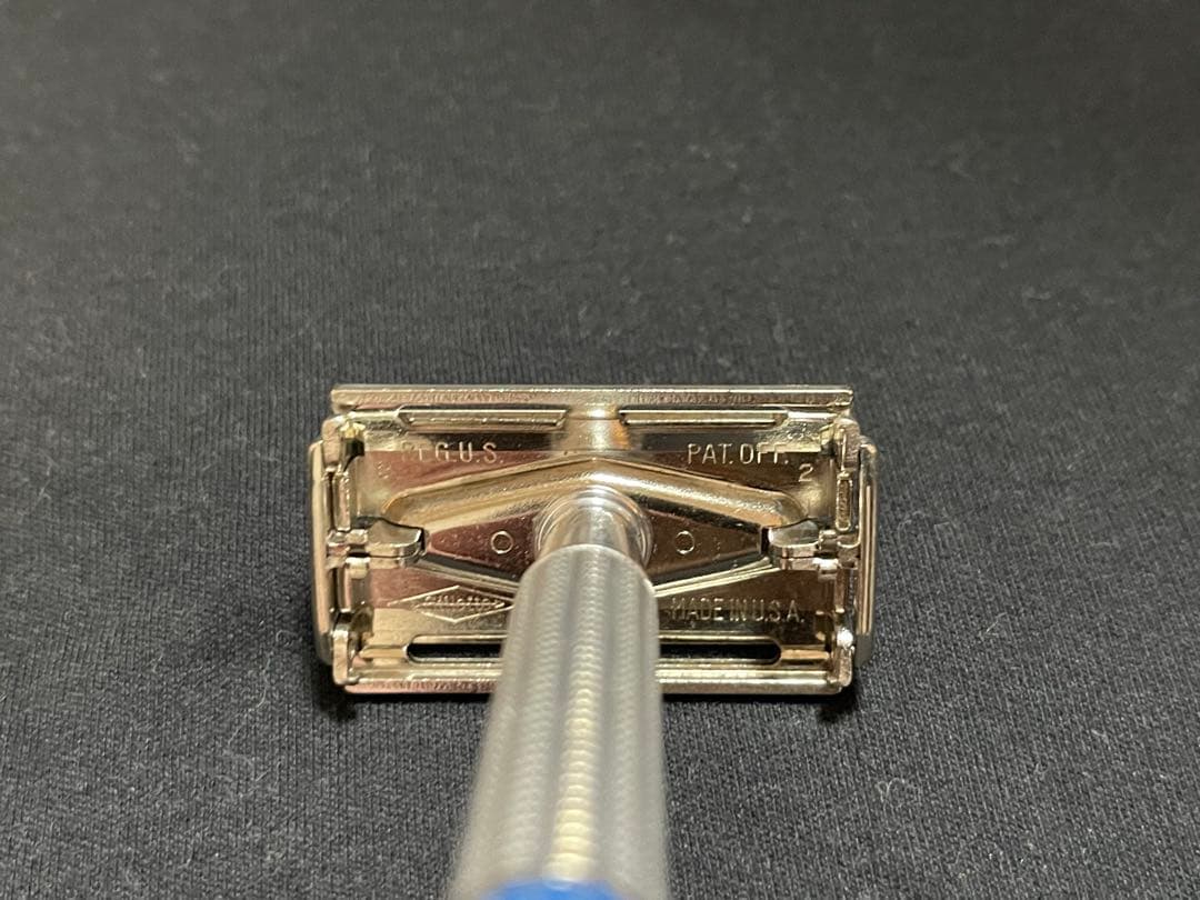 Gillette Super Speed \"Blue Tip\" 両刃カミソリ