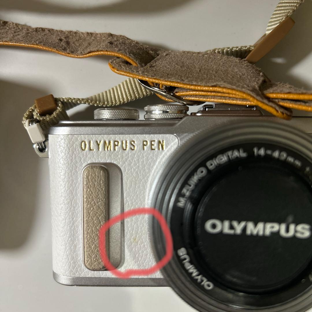 オリンパス　OLYMPUS E-PL8 カバー・ストラップ&SDカードセット