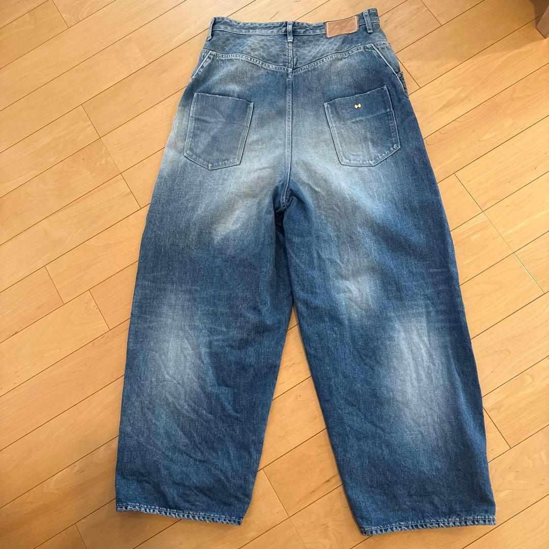 ミナペルホネン Always バルーンデニム 38