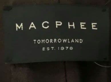 ☆美品ほぼ未使用☆ MACPHEE 　フード　コート　TMORROW LAND