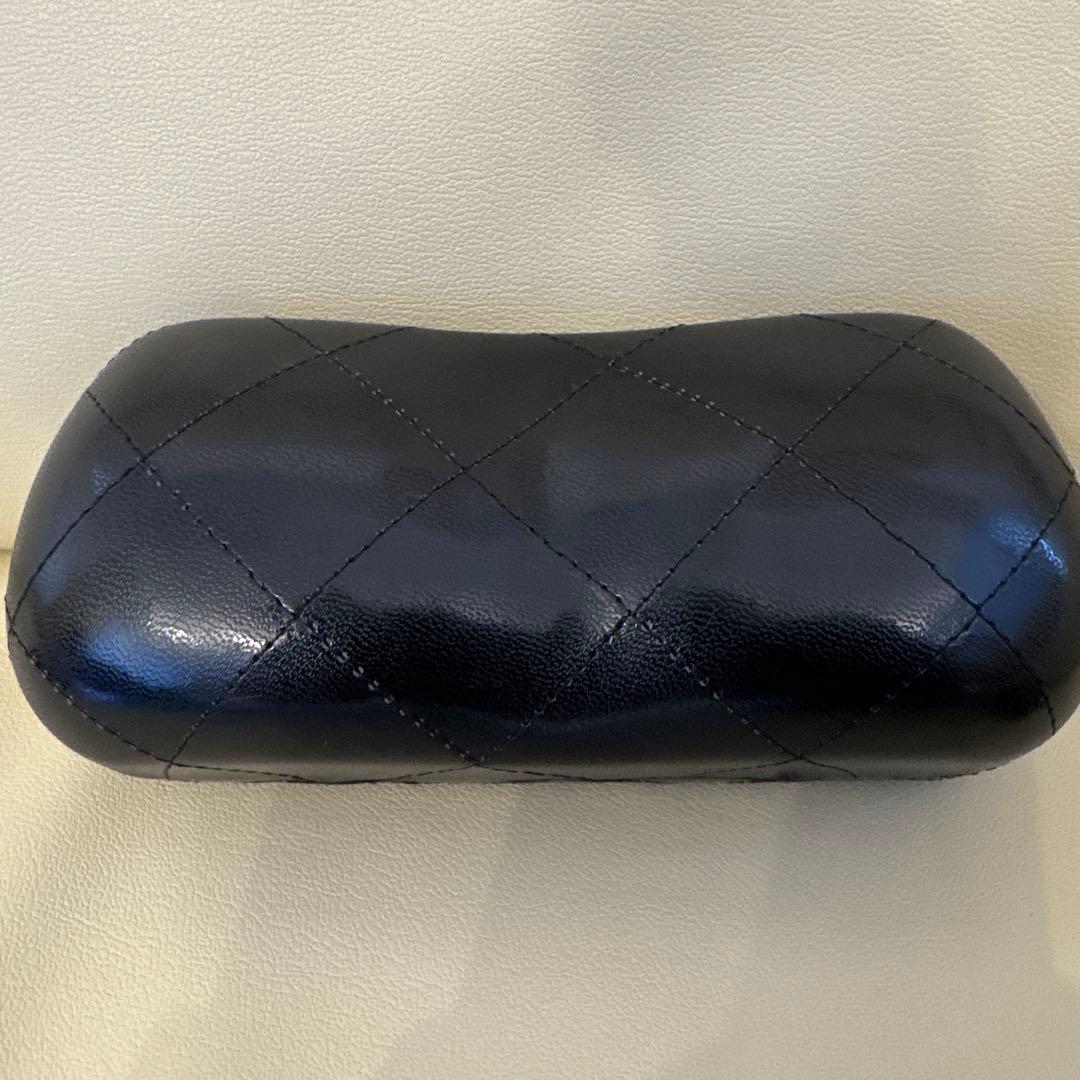 【超貴重】CHANEL ブラックレザー　サングラス