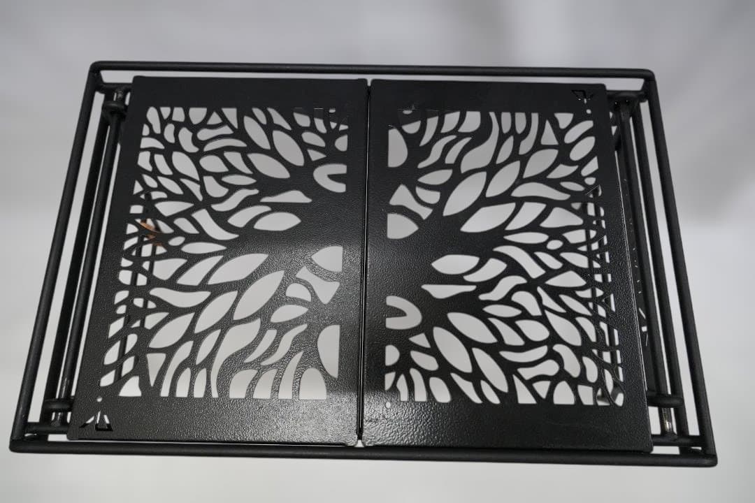 葉月　BLACKDESIGN　プレート２枚付き（ツリー柄）