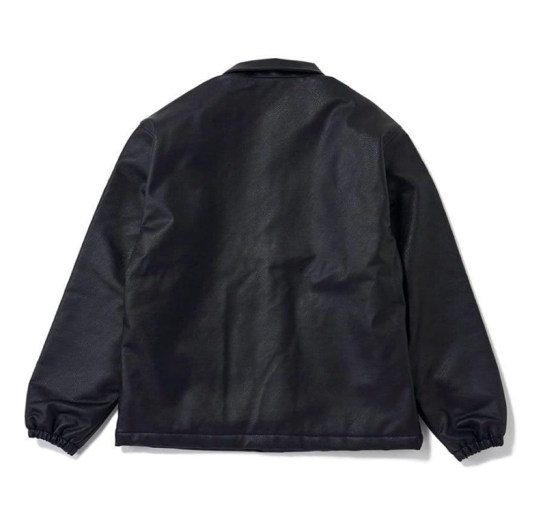 ジャケット・アウター ROLLER FAKE LEATHER COACH JACKET M
