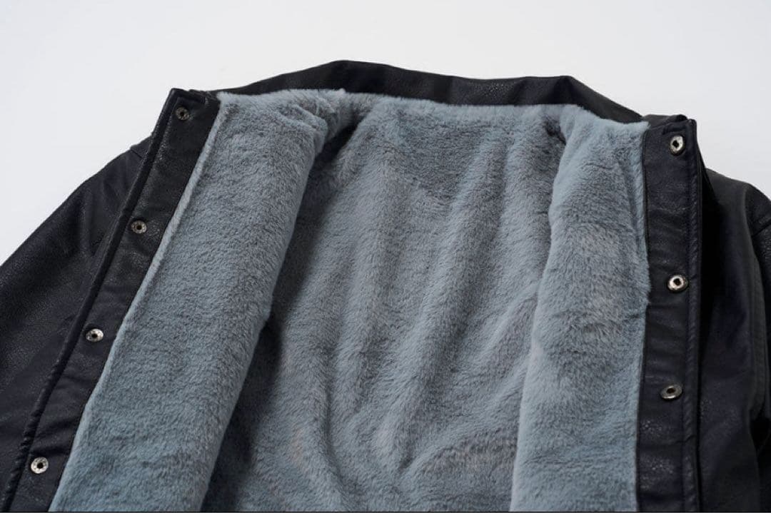 ジャケット・アウター ROLLER FAKE LEATHER COACH JACKET M