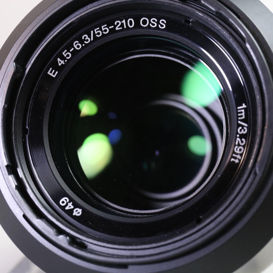 ☆ほぼ未使用レベル☆ SONY E 55-210mm OSS 　＃361