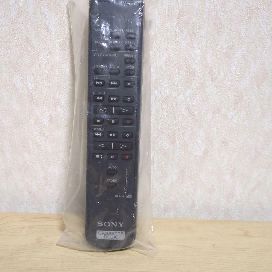 SONY オーディオリモコン RM-J910 未使用品