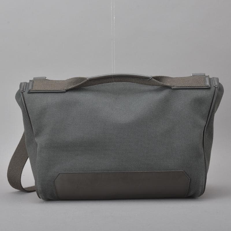 美品◇エルメス アレルトゥール メッセンジャーバッグ □R刻印キャンバス カーキ