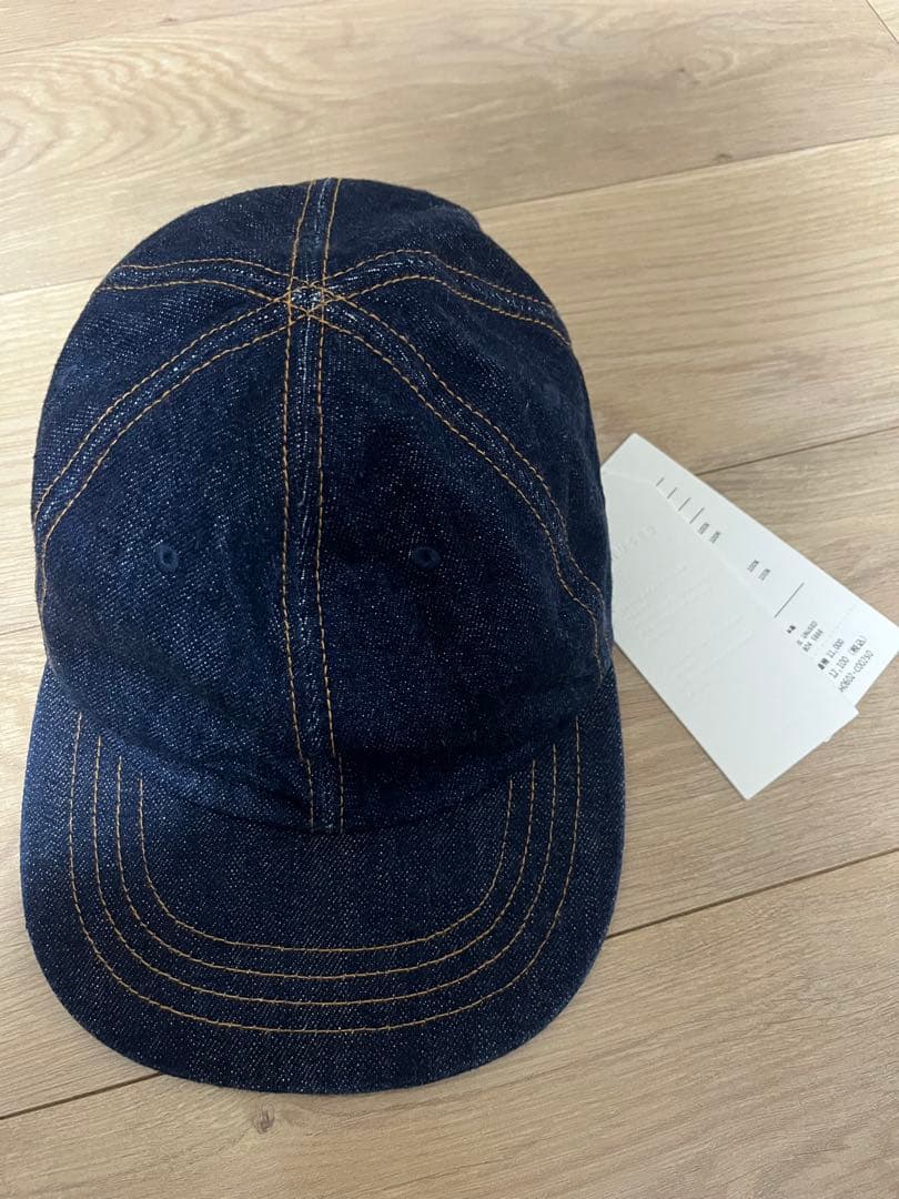 UNUSED デニムキャップ 新品未使用タグ付き品アンユーズド