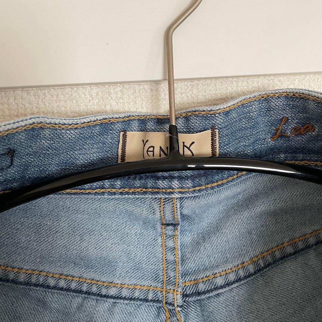 【YANUK(ヤヌーク)】 ボーイズストレート LEA デニム　26inch