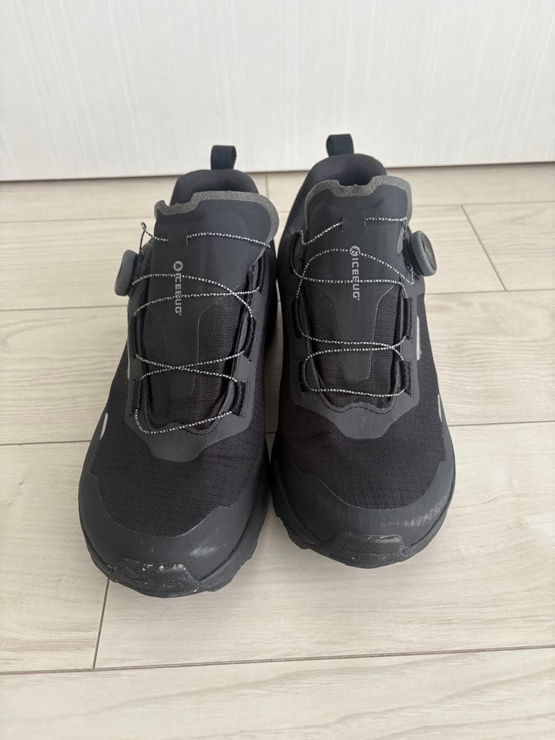 【美品】ICEBUG BOA ブラック アウトドアシューズ　28cm