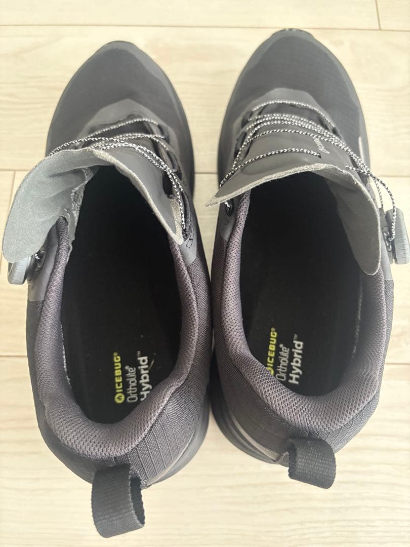 【美品】ICEBUG BOA ブラック アウトドアシューズ　28cm