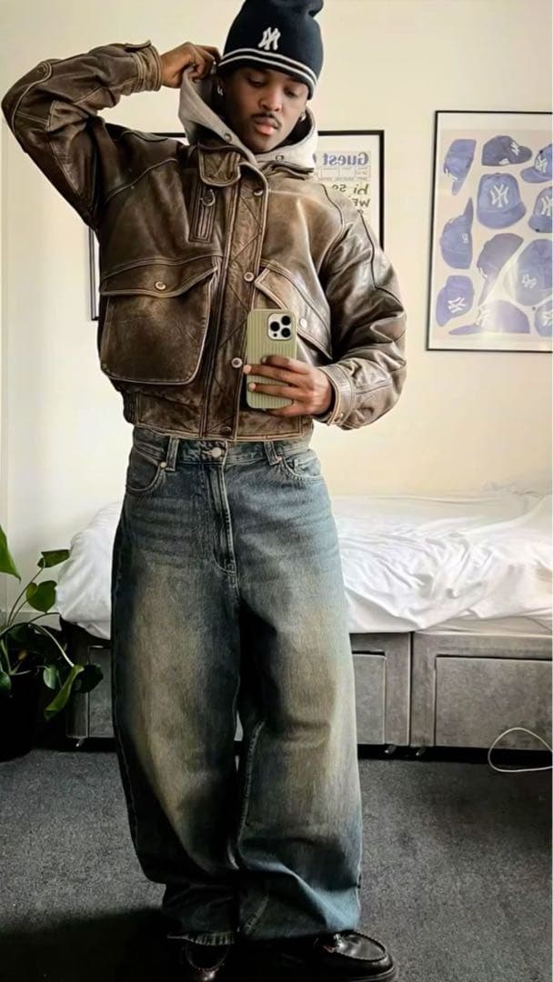 【超希少】80s 短丈 ヴィンテージ フライトレザージャケット G-1 A-2