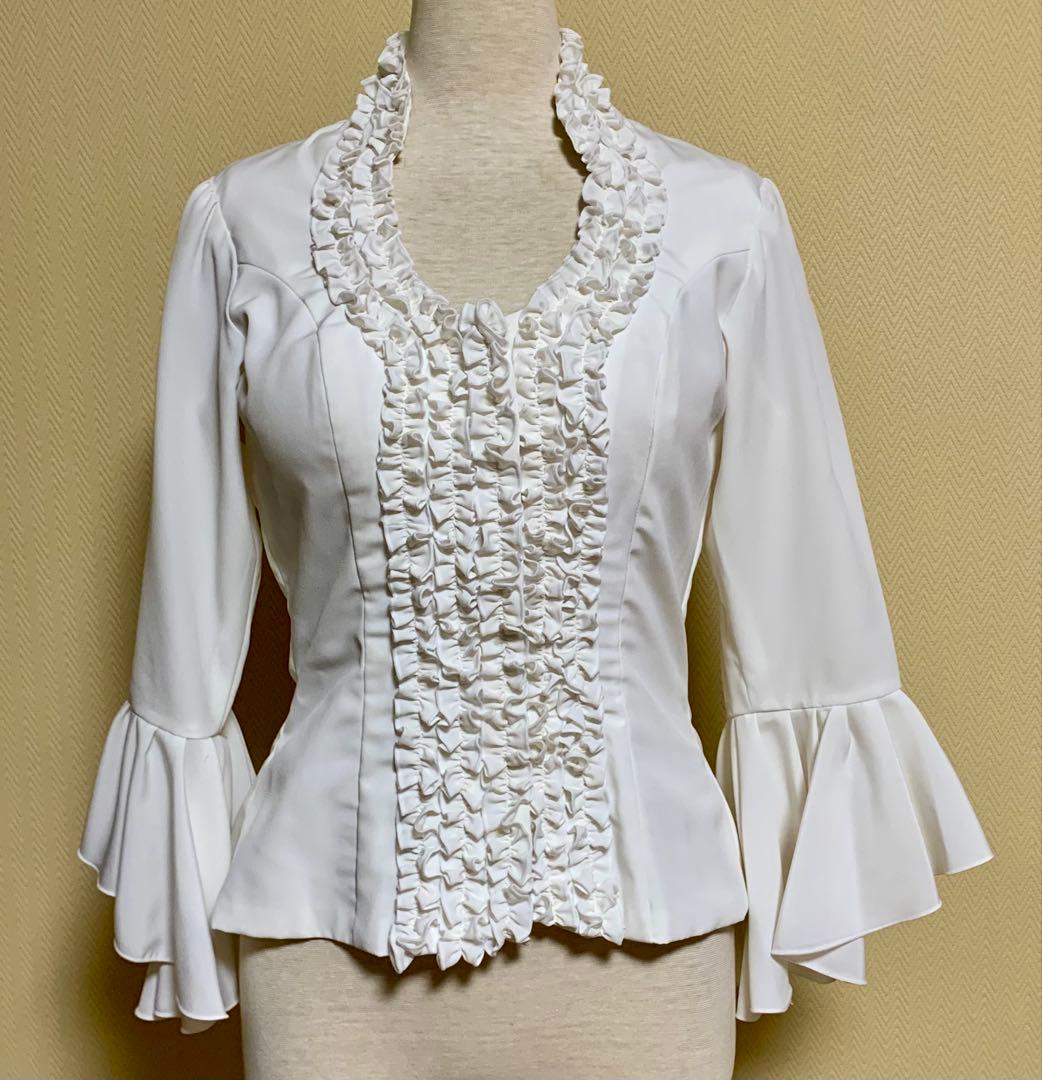 フラメンコ衣装　Mari Quita 上下➕ブラウス➕ウエストリボンの4点セット