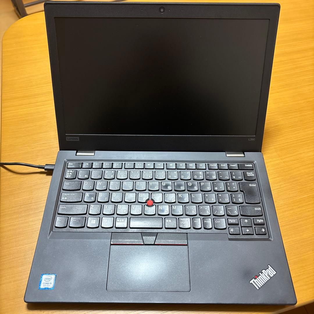 レノボ ThinkPadL390/8GB/SSD256G/ノートPC