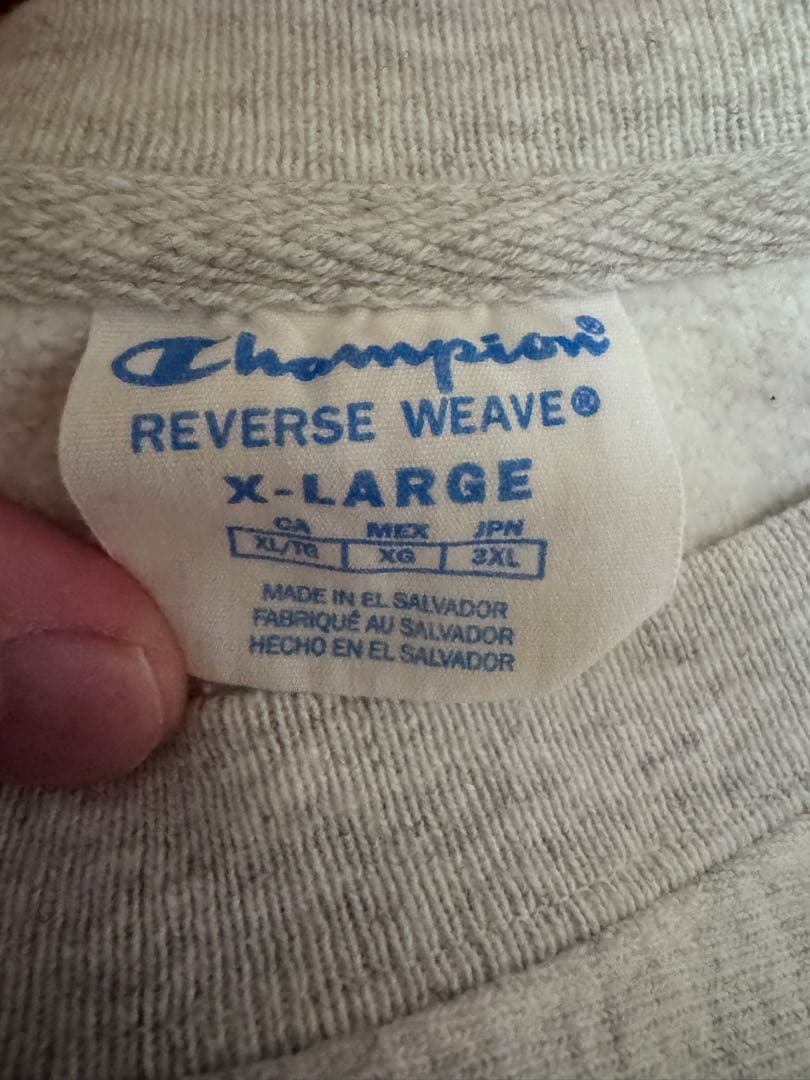 Champion リバースウィーブ トレーナー XL