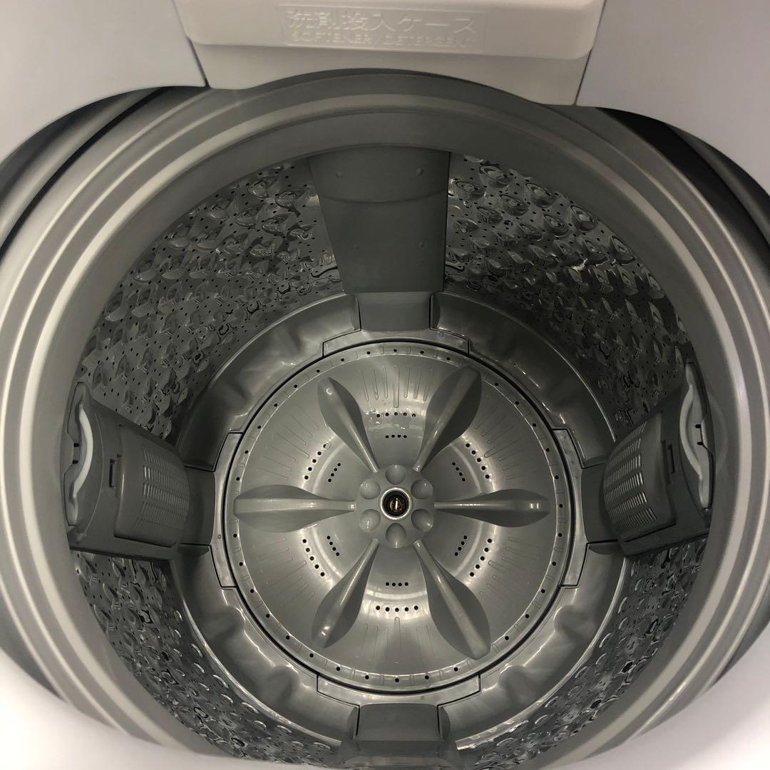 三菱洗濯機　6K ２０２１年製　給水排水ホース付き