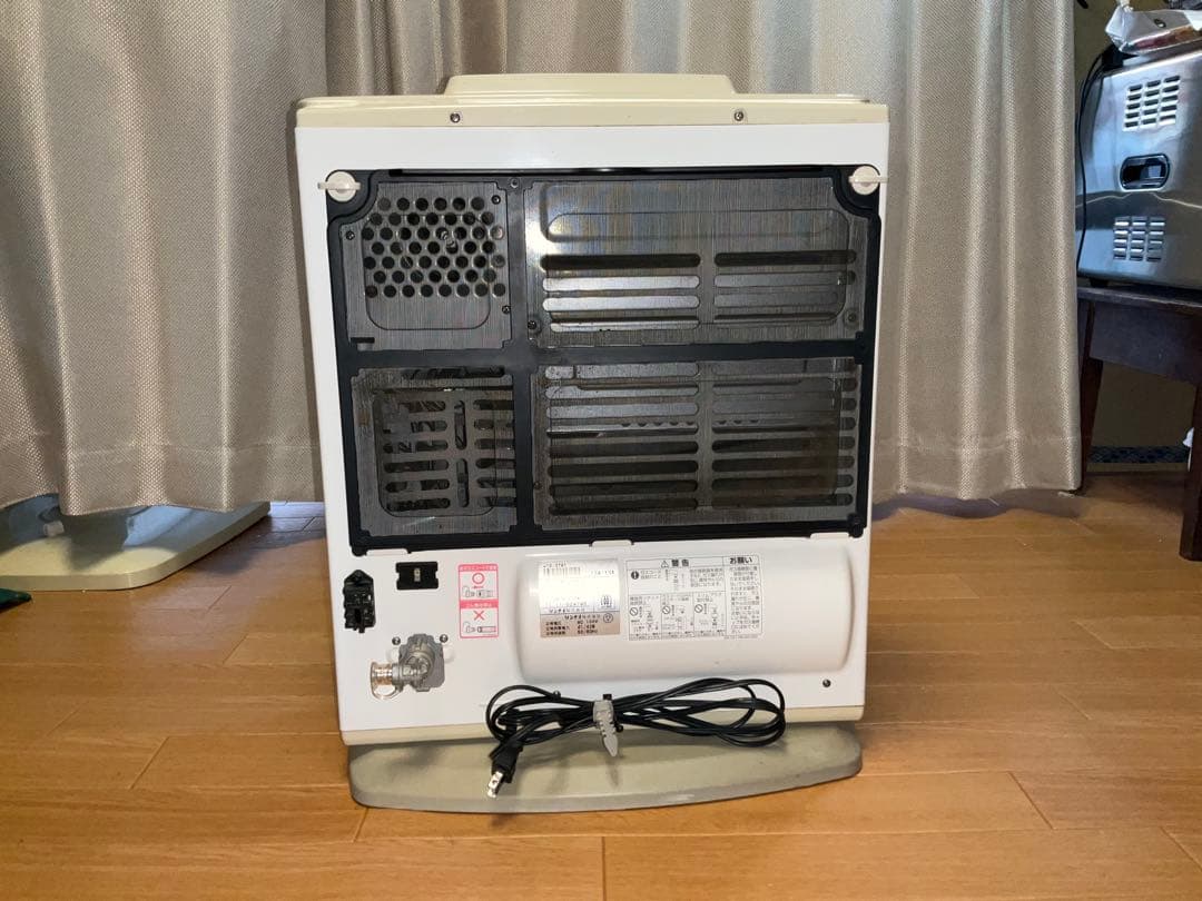 ★プラズマクラスター&音声対応　都市ガス用ファンヒーター　クリーニング済み美品★