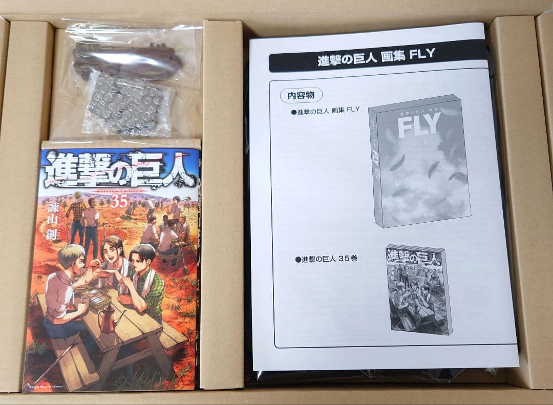 進撃の巨人 画集 FLY 講談社