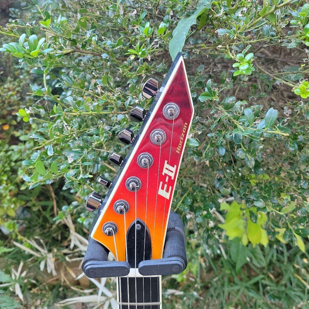 E-II Horizon NT-II グラデーションレッドオレンジ 6弦