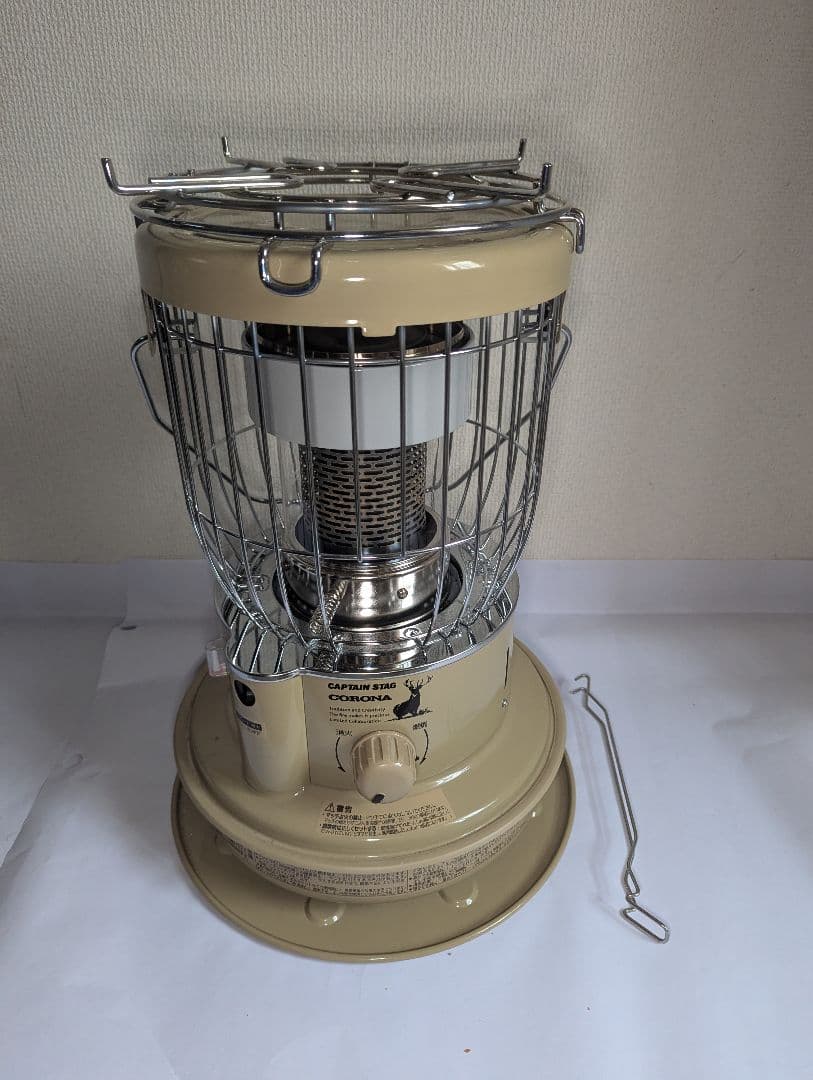 コロナ ストーブ SZ-32CS 2024年製 ベージュ 五徳付き