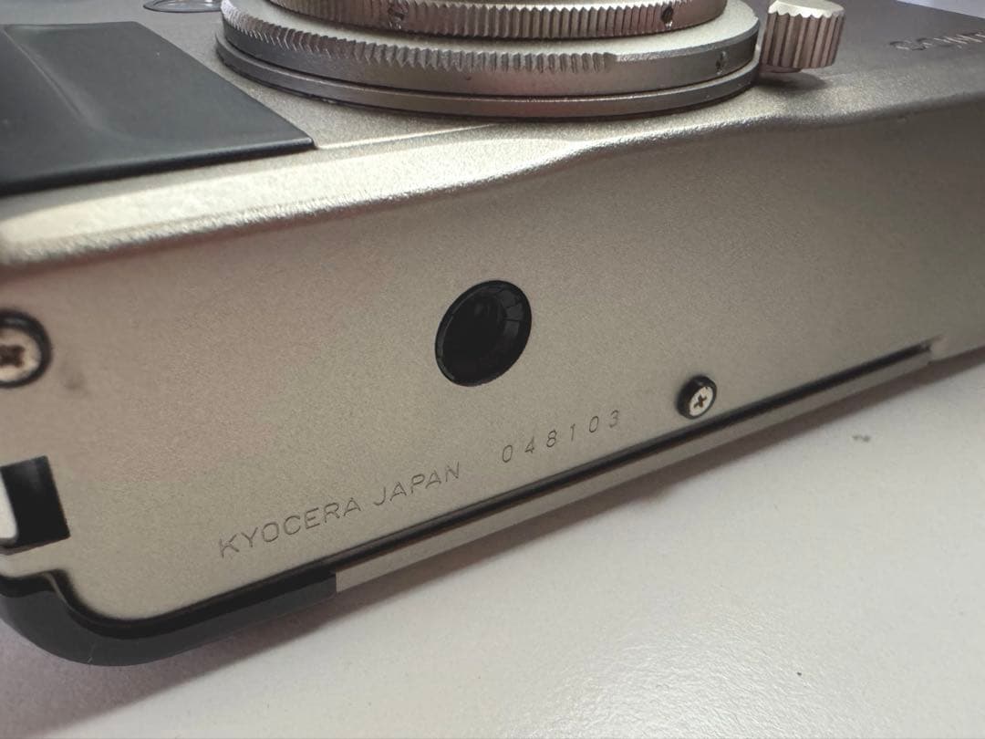 CONTAX TVS 美品 ボディカバー付 ソフトケース付