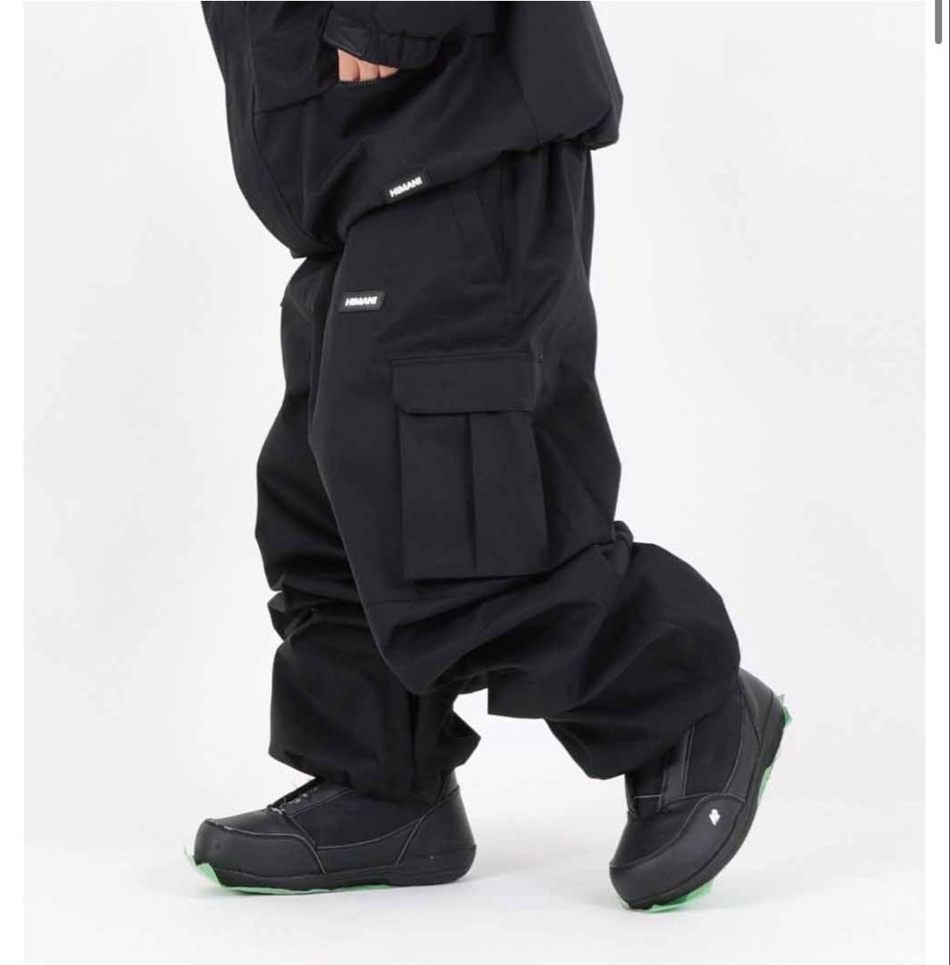 スノーボードウェア カーゴパンツ 防水素材 ハイマスマニア ハイマニ 男性用