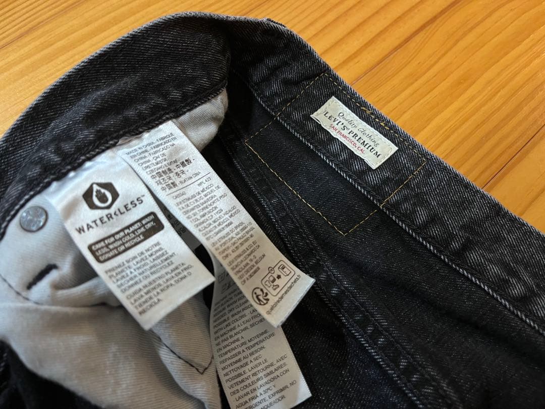 【美品】Levi’s BEAMS exclusive 501 Black 36