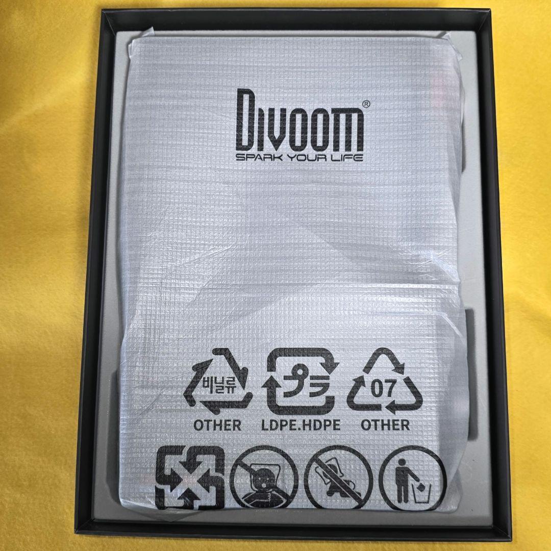 【中古】Divoom Times Frame デジタルディスプレイ ブラック