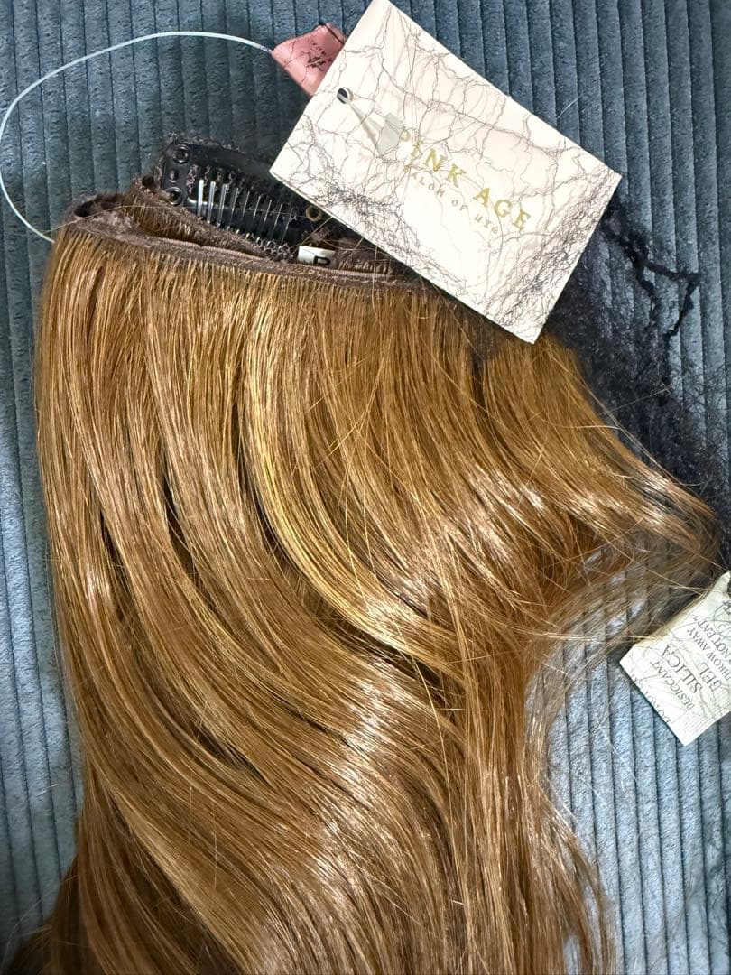 PINKAGE ピンクエイジ　ルーズパーマ Vライン6ピース（モースト原 糸）