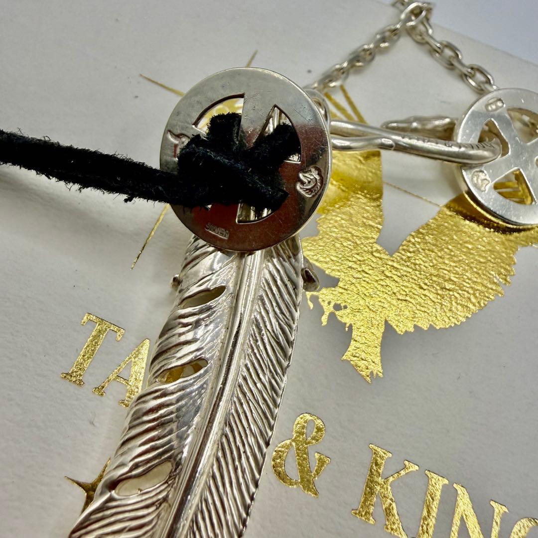 美品　タディ&キング　銀爪フェザーLLGP ネックレスセット