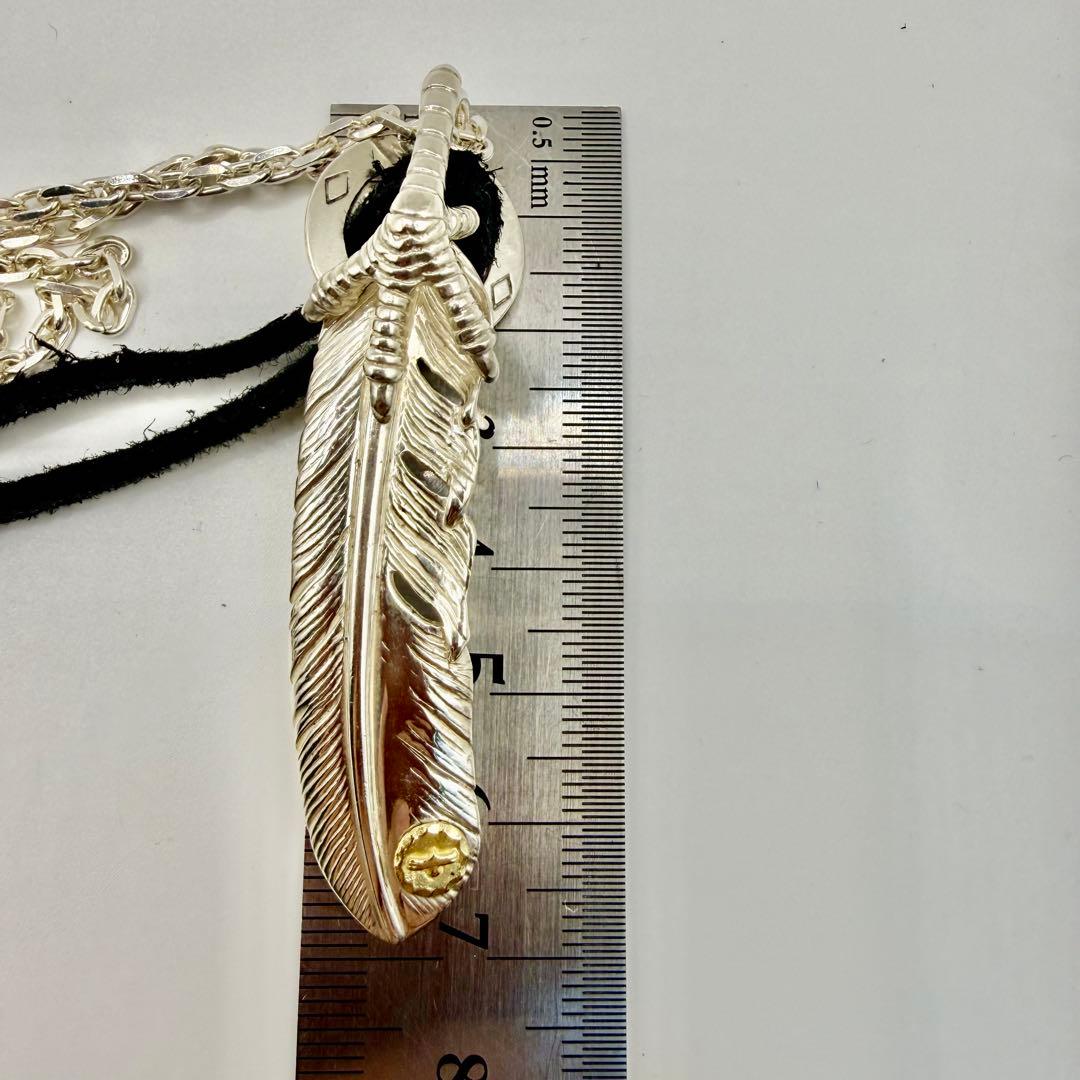 美品　タディ&キング　銀爪フェザーLLGP ネックレスセット