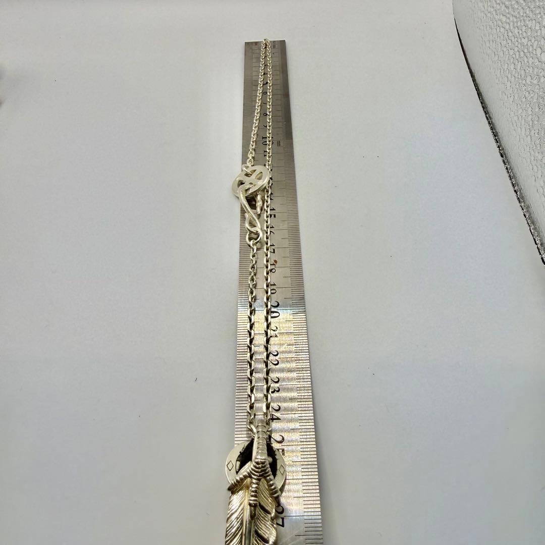 美品　タディ&キング　銀爪フェザーLLGP ネックレスセット