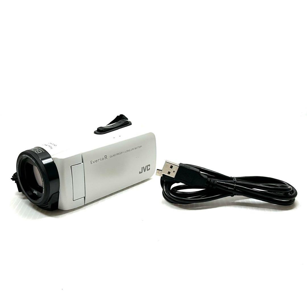 【美品】JVCケンウッド GZ-R470-W