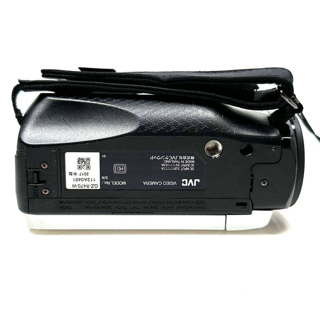 【美品】JVCケンウッド GZ-R470-W