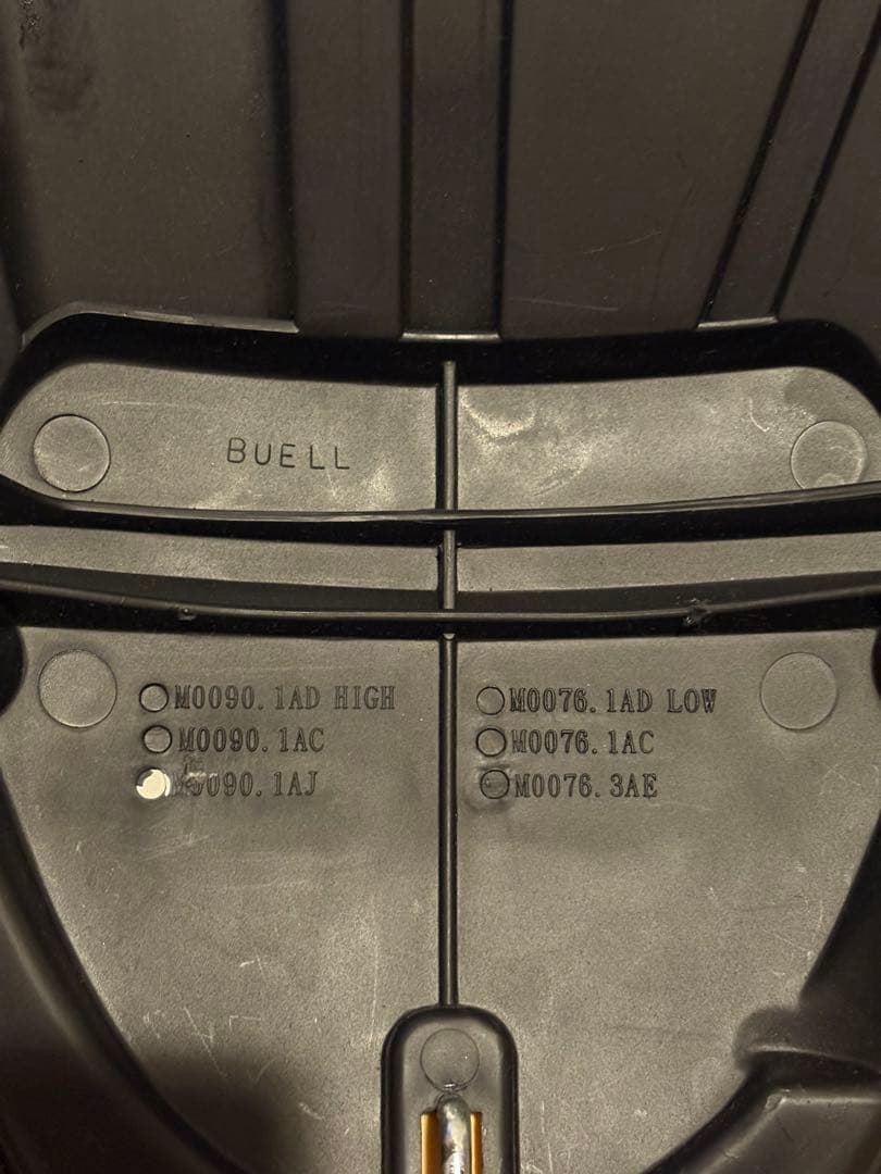 Buell XB12 純正ハイシート　美品ビューエル