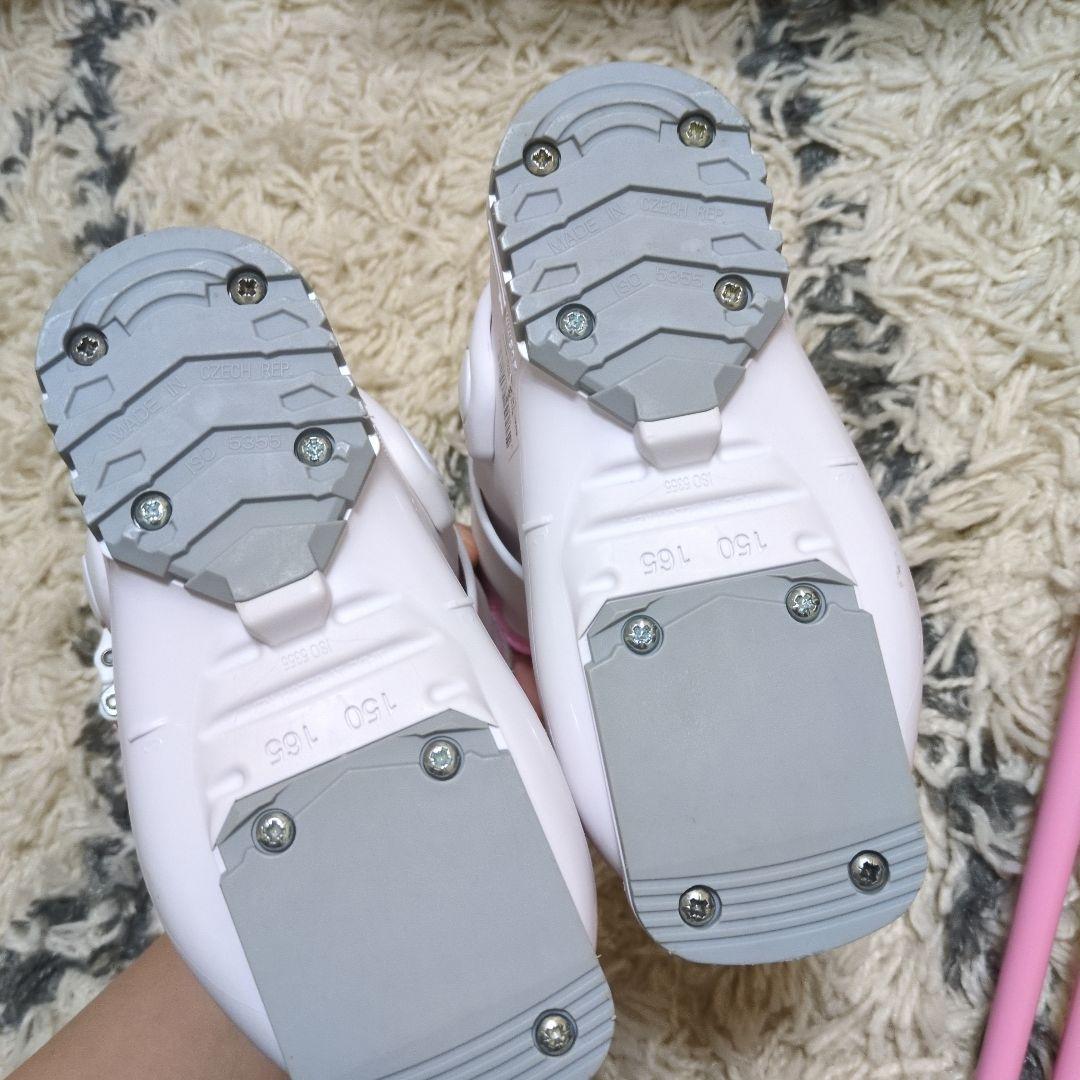 スキー3点セット　子供用　キッズ　スキー板86センチ