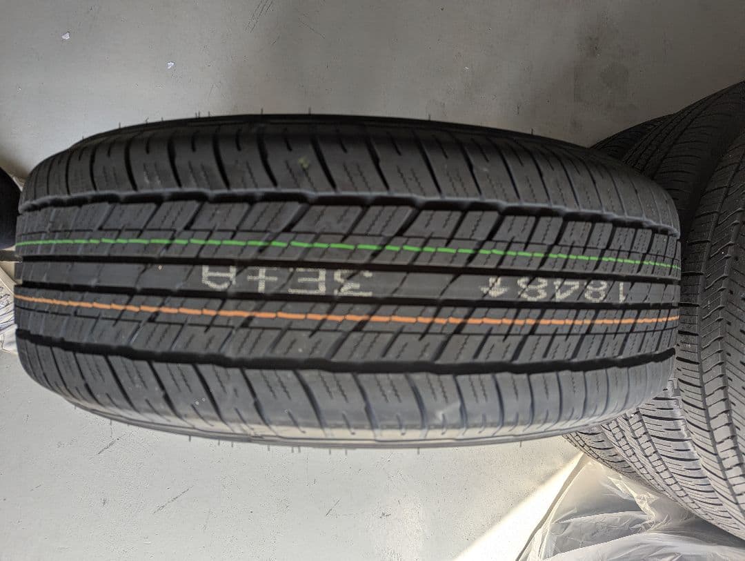 ランドクルーザー250 新車外し　スペアタイヤ1本　265/65R18