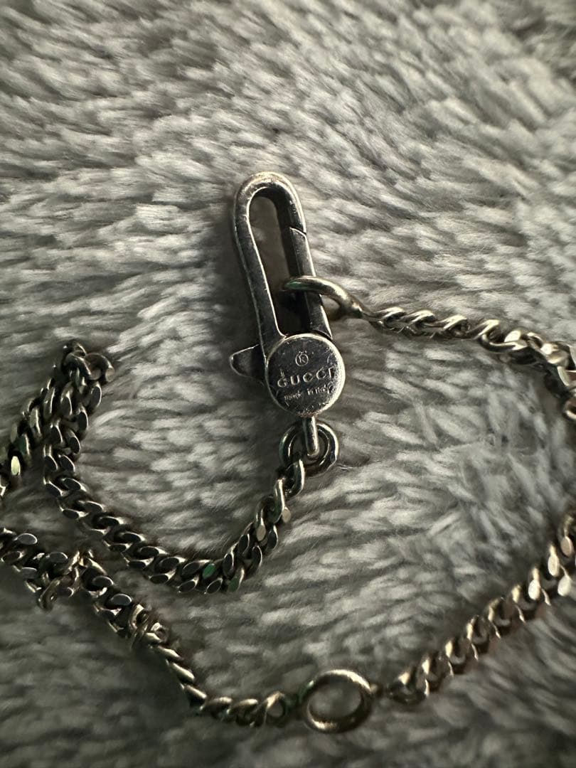 GUCCI グッチ ゴースト ネックレス シルバー SV925 リバーシブル