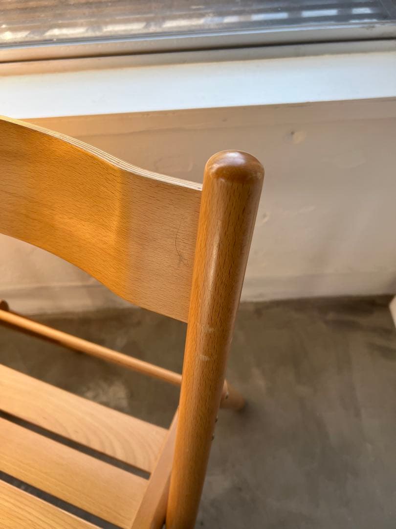 無印良品 折りたたみ椅子 ブナ材 2脚