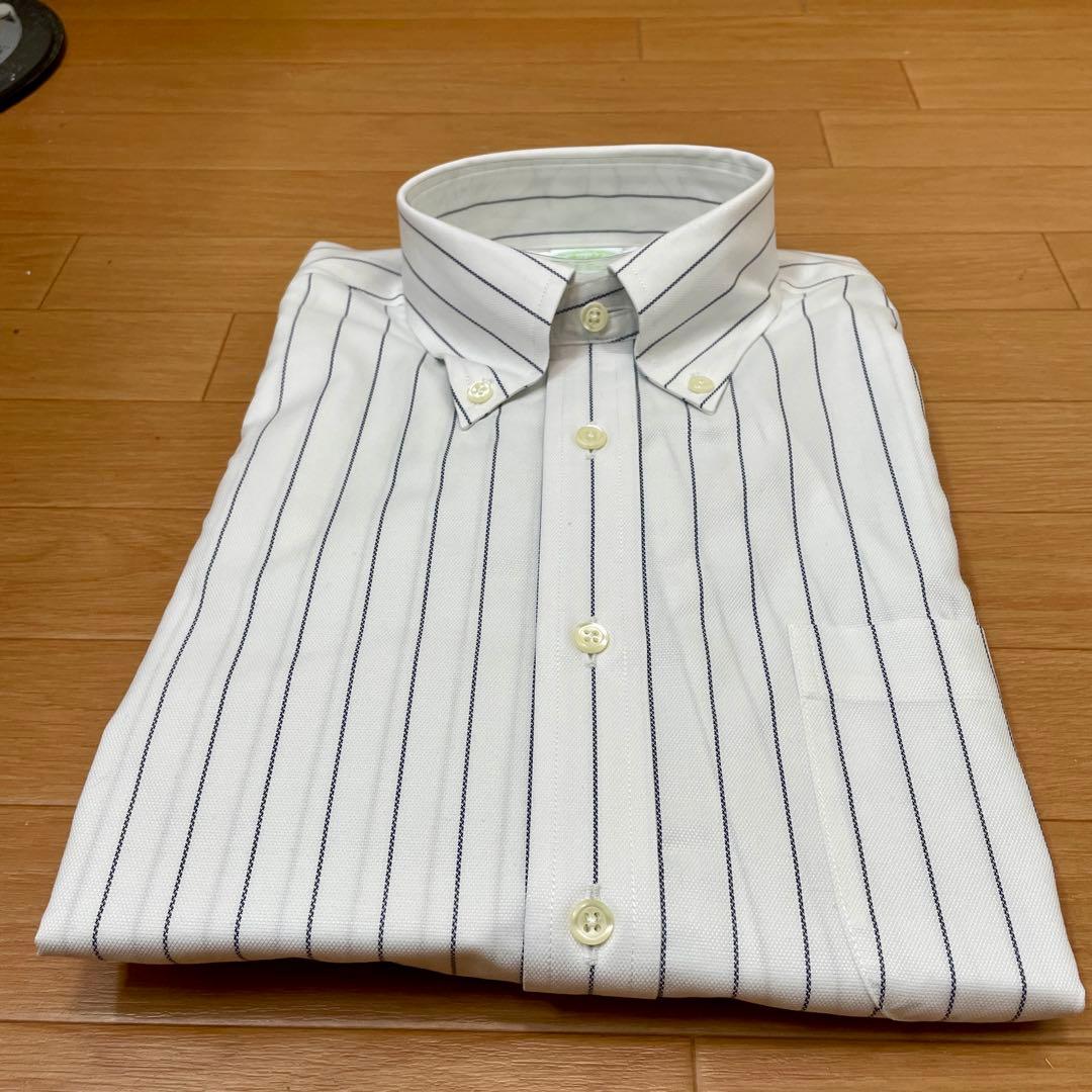 BROOKSBROTHERSノンアイロン ボタンダウン　15H-33 SLIM