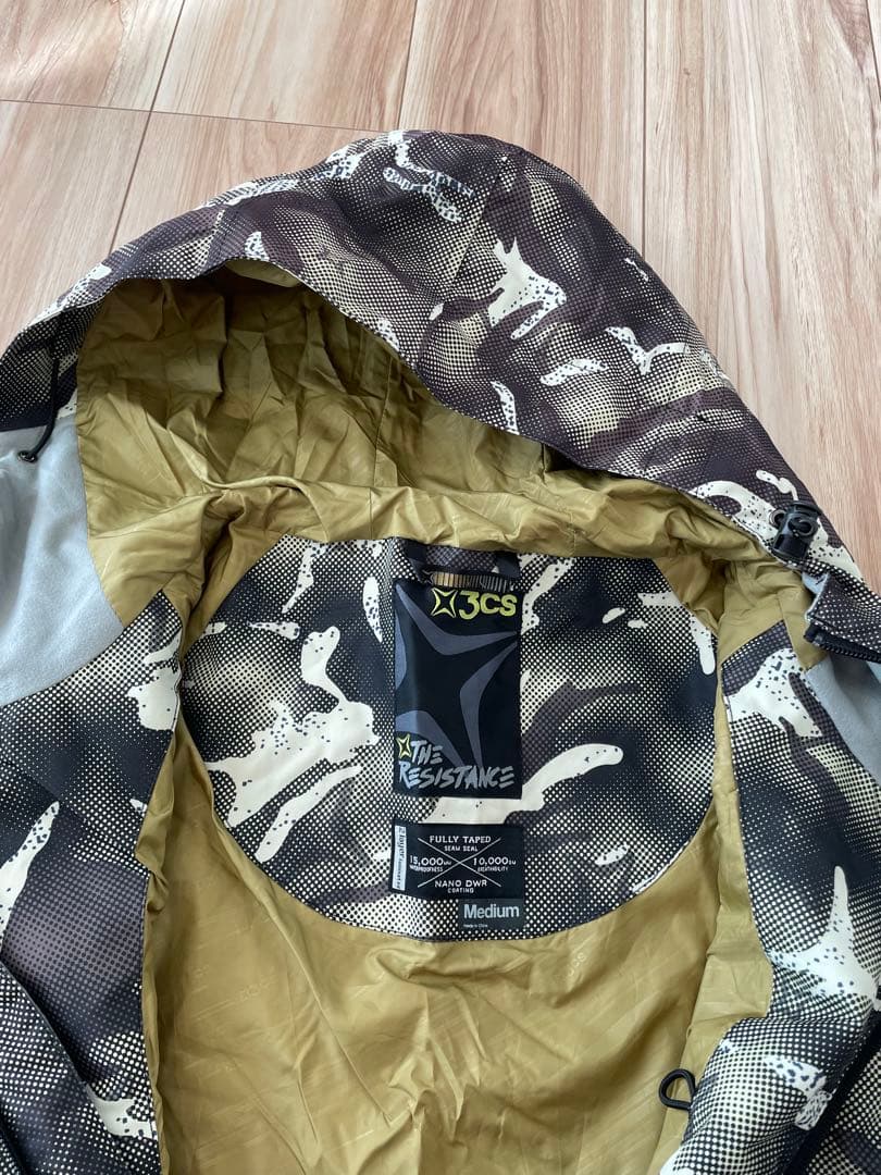 スノーボードウェア　男性用　Mサイズ　3点セット3cs