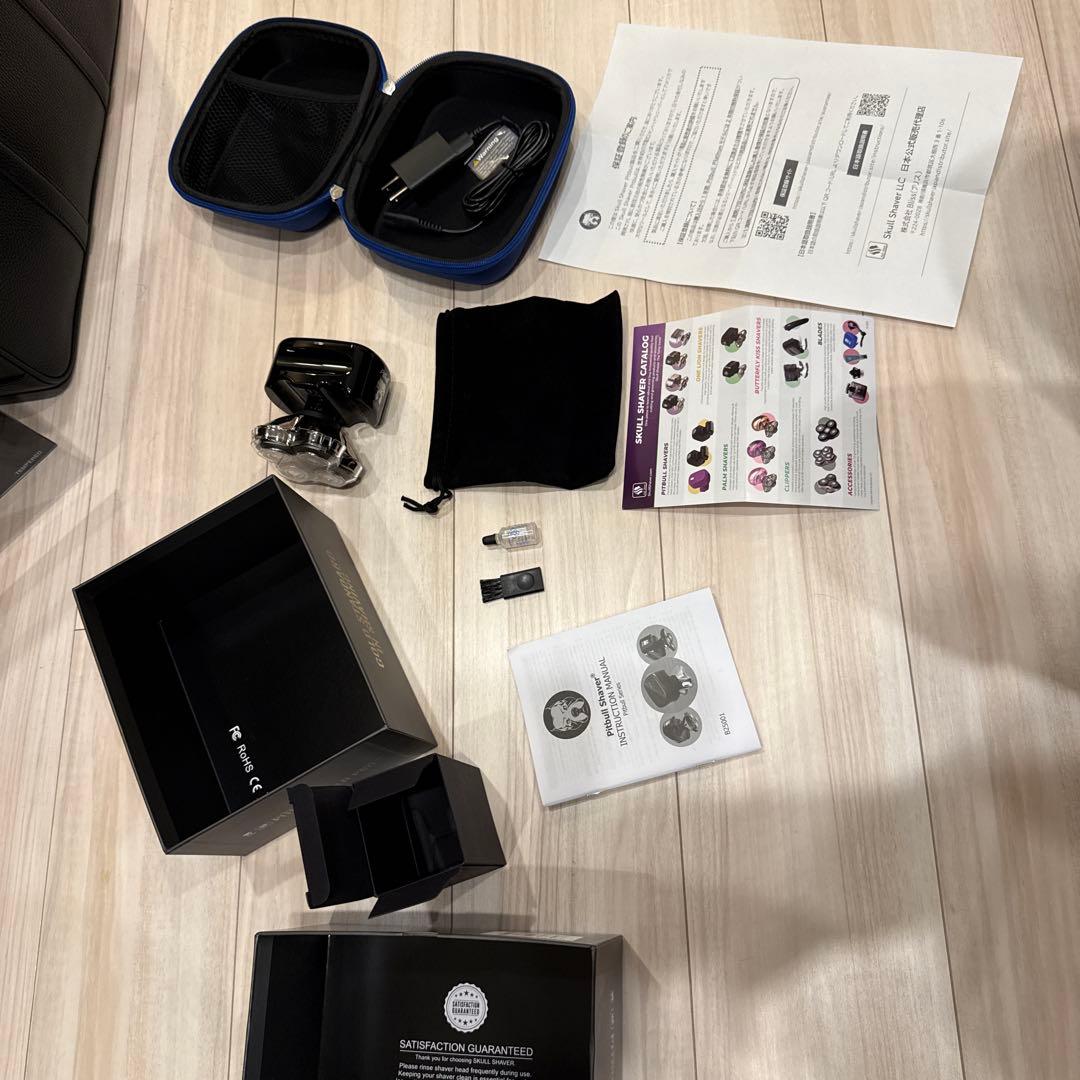 脱毛・除毛 Skull Shaver Pitbull Gold PRO GX5