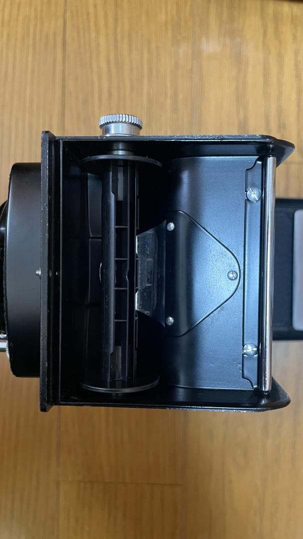 完動美品・Yshicaflex 80mm f3.5・純正フード・作例有