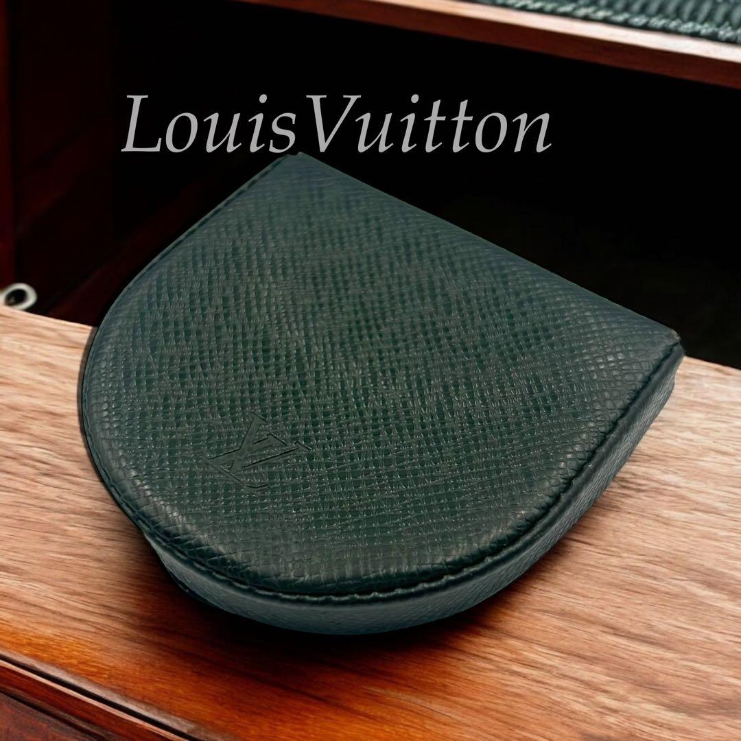 ルイヴィトン i22 キュベット タイガ ケース 小銭入れ グリーン
