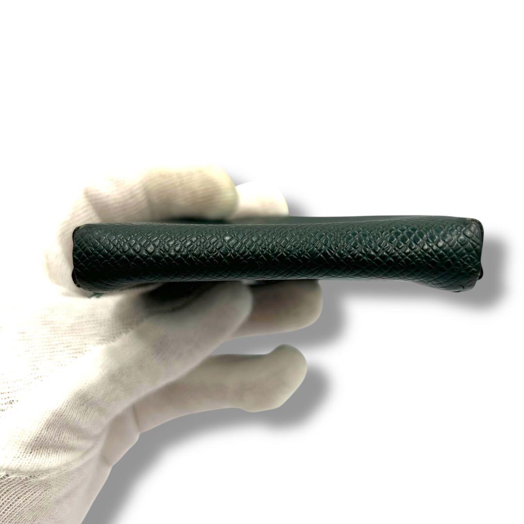 ルイヴィトン i22 キュベット タイガ ケース 小銭入れ グリーン