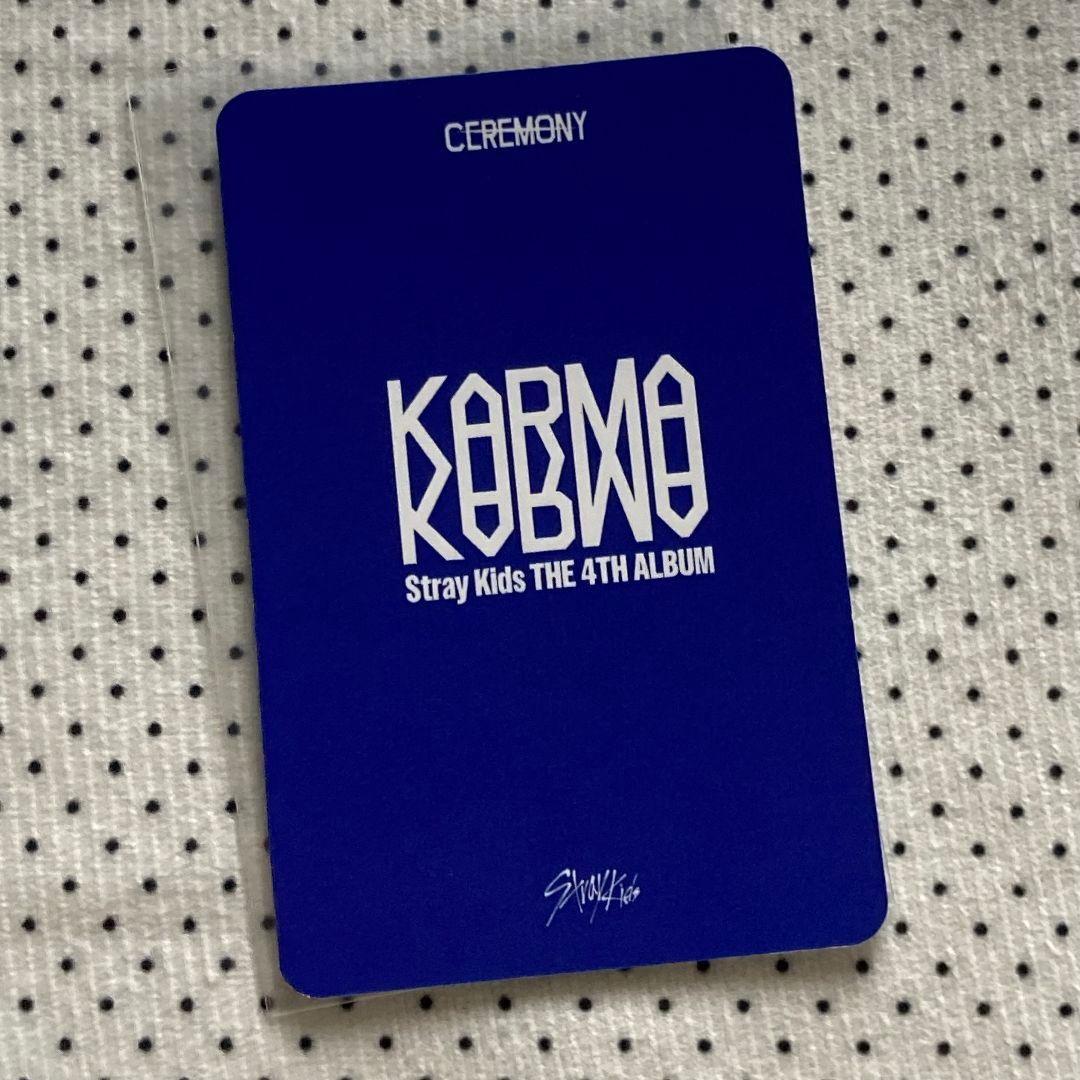 スキズ Stray kids リノ KARMA 韓国 サノク トレカ