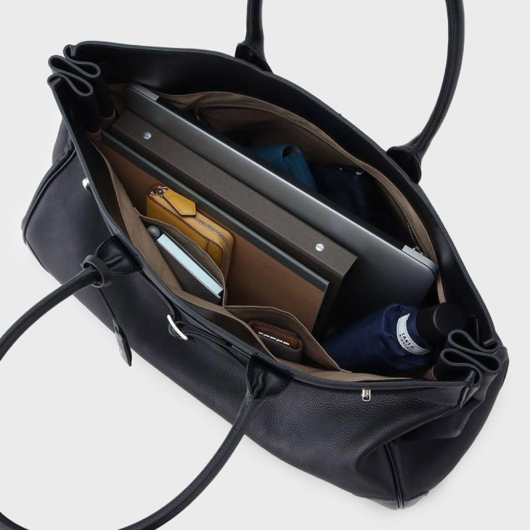 現行✨タケオキクチ トートバッグ メンズ TAKEO KIKUCHI ブラック